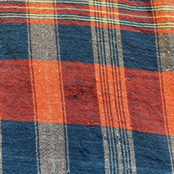 Maison Scotch Plaid blouse with fringe, 1 - Picture 7 of 8